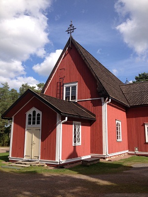 Церковь в Кустави.