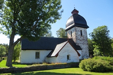 Церковь на острове Värdö.