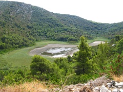 Соленое озеро Блатина