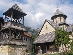 Внутри Благовещенского монастыря