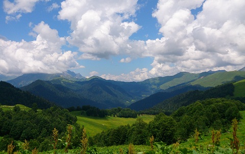 горы в Абхазии